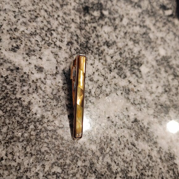 Celine 925 Silver Opal Tie Clip - Picture 15 of 16